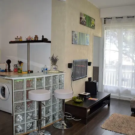 Magnifique Studio Bas Fabron Avec Vue Mer 公寓